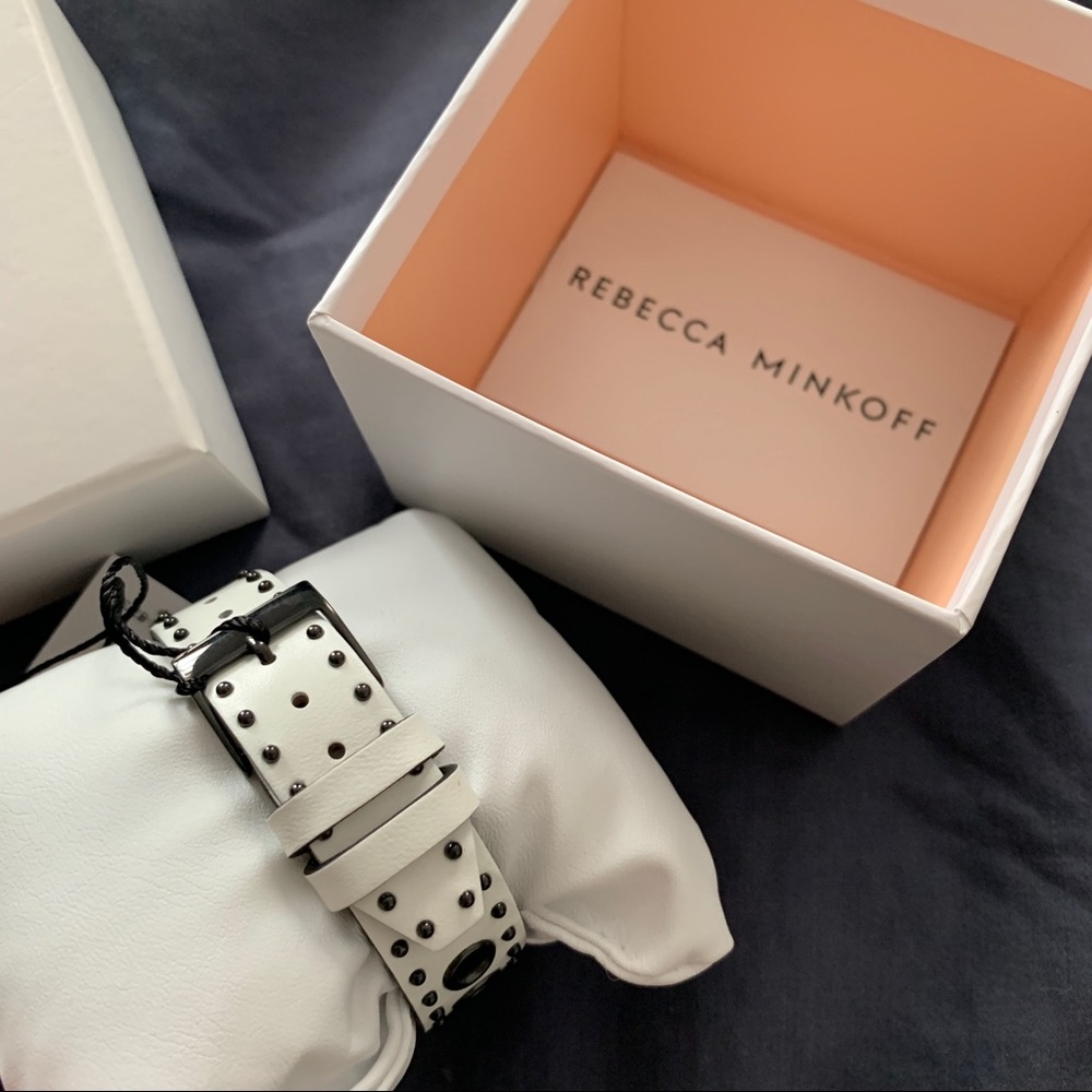 NWT Rebecca Minkoff BFFL Grommet Strap Watch - Picture 4 of 4